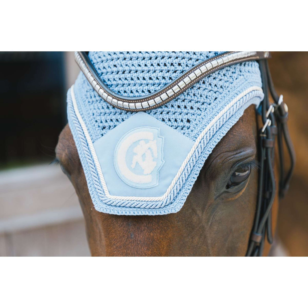 Kentucky Fliegenhaube Wellington Soundless 3D Logo Rope Hellblau