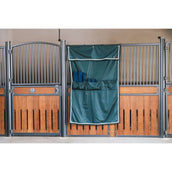 Kentucky Stallvorhang Classic mit Fächern Dunkelgrün