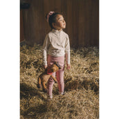 Kentucky Reitleggings Sammy Full Grip Girls Old Rose