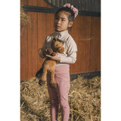 Kentucky Reitleggings Sammy Full Grip Girls Old Rose