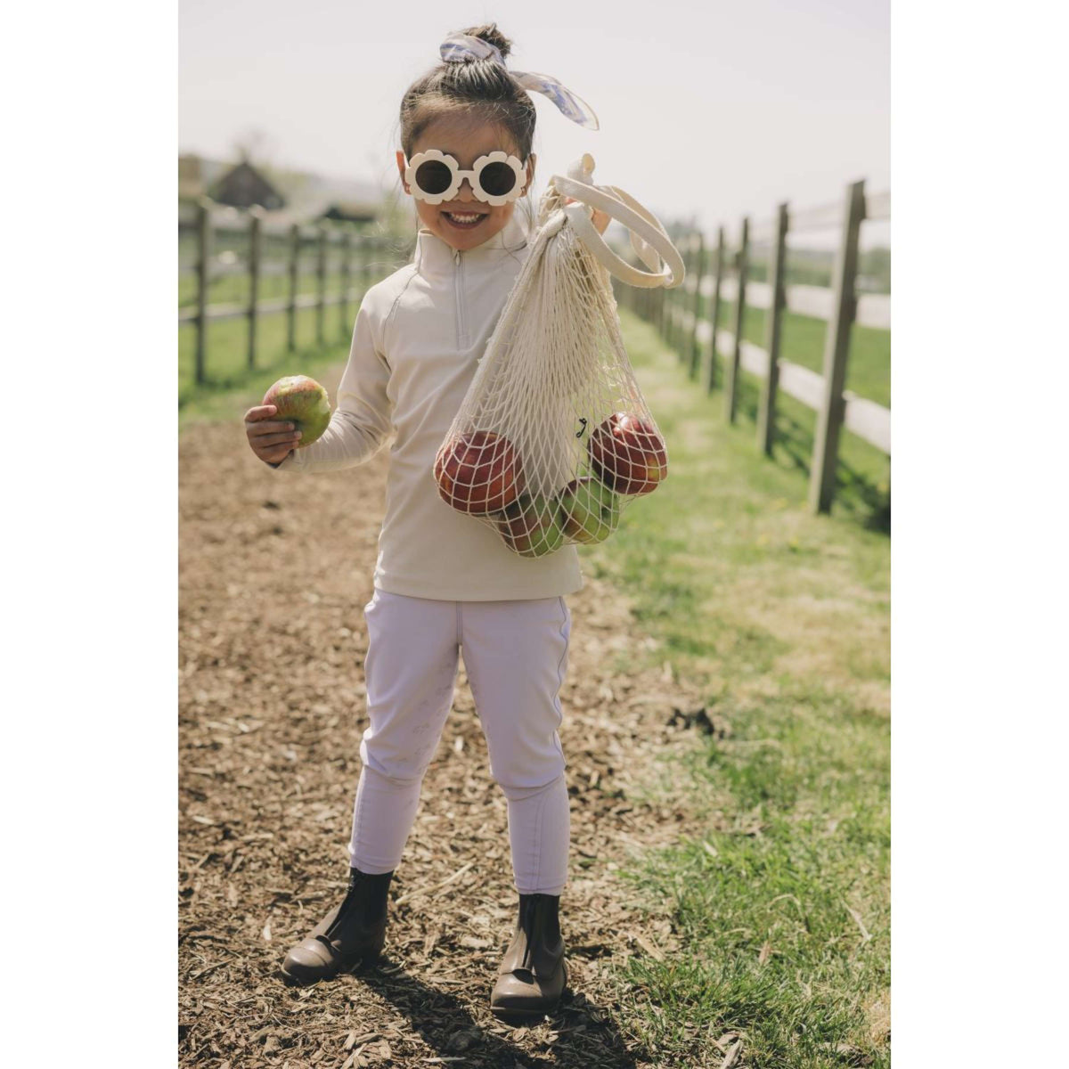 Kentucky Reitleggings Sammy Full Grip Girls Lila