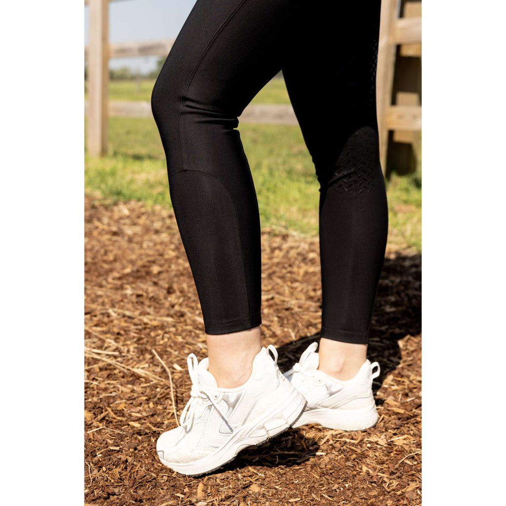 Kentucky Reithose Miami Knee Grip Damen Schwarz