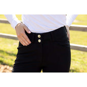 Kentucky Reithose Miami Knee Grip Damen Schwarz