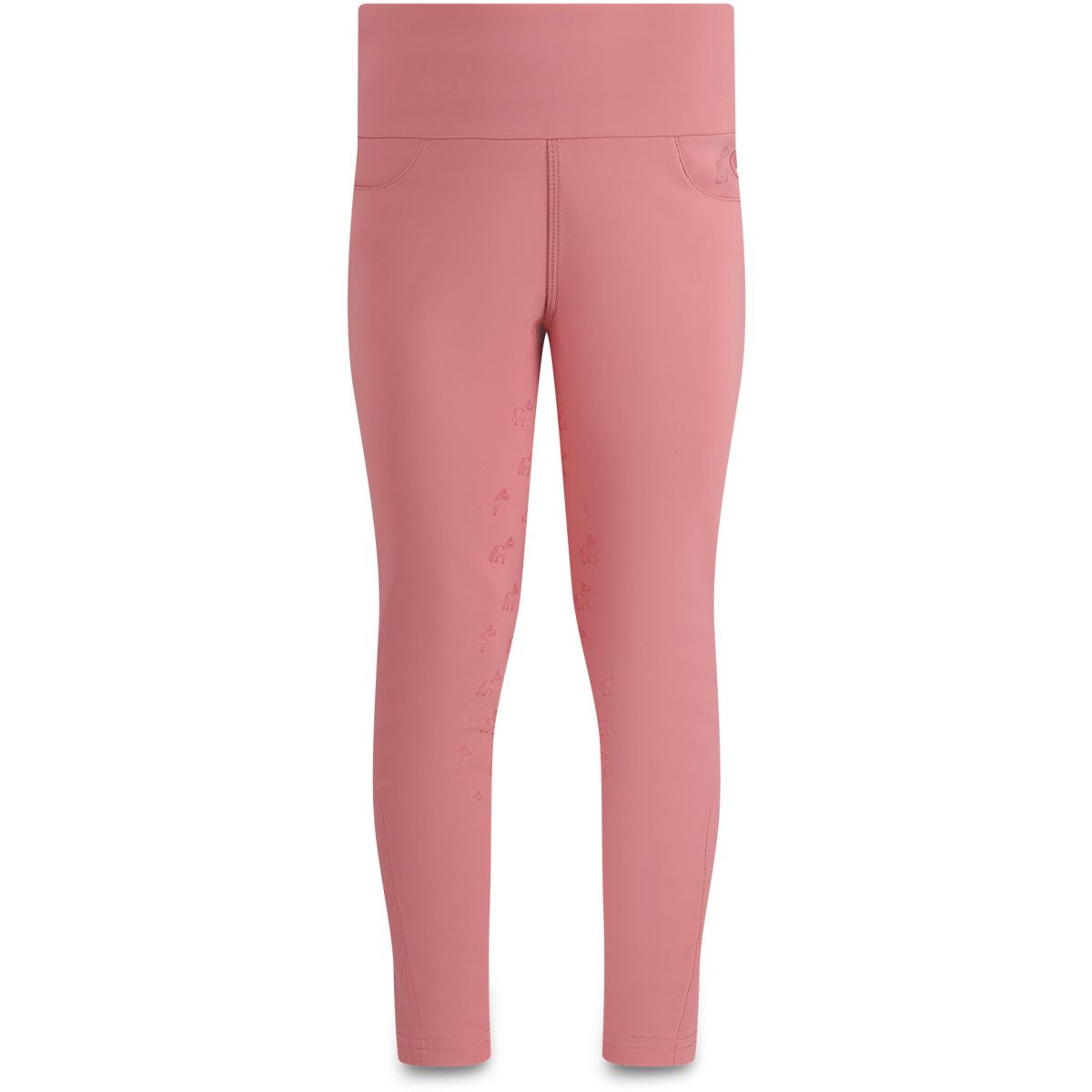 Kentucky Reitleggings Sammy Full Grip Girls Old Rose