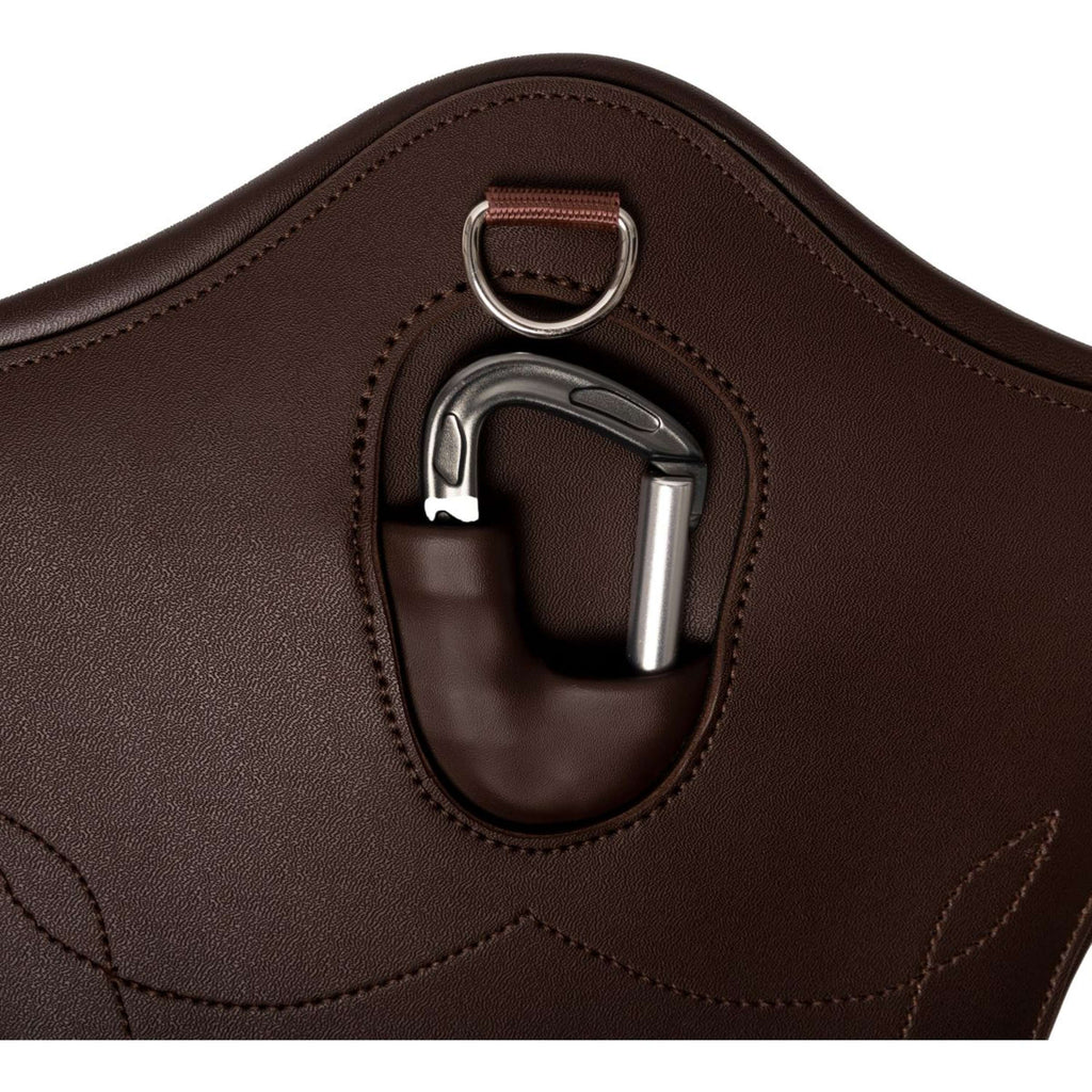 Kentucky Horsewear Spring Sattelgurt Bauchtasche Anatomic Braun