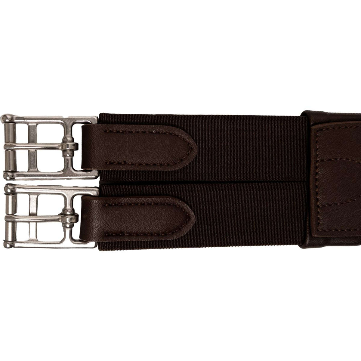 Kentucky Horsewear Spring Sattelgurt Bauchtasche Anatomic Braun