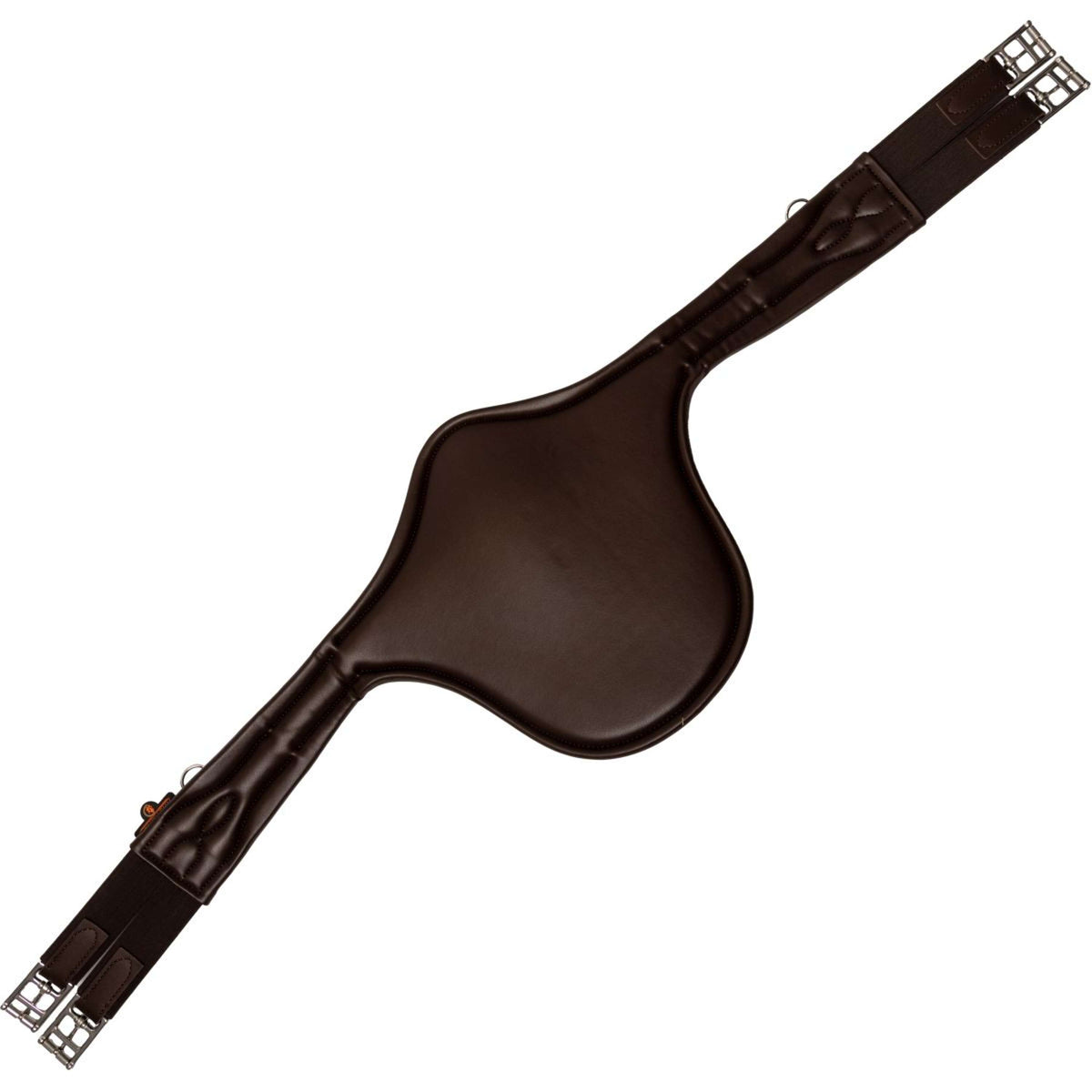 Kentucky Horsewear Spring Sattelgurt Bauchtasche Anatomic Braun