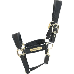 Kentucky Halfter Velvet Schwarz