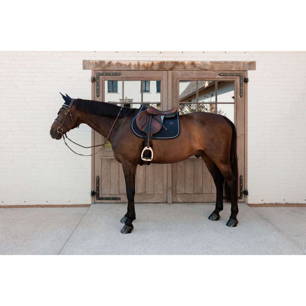 Kentucky Fliegenhaube Wellington Velvet Dark Navy