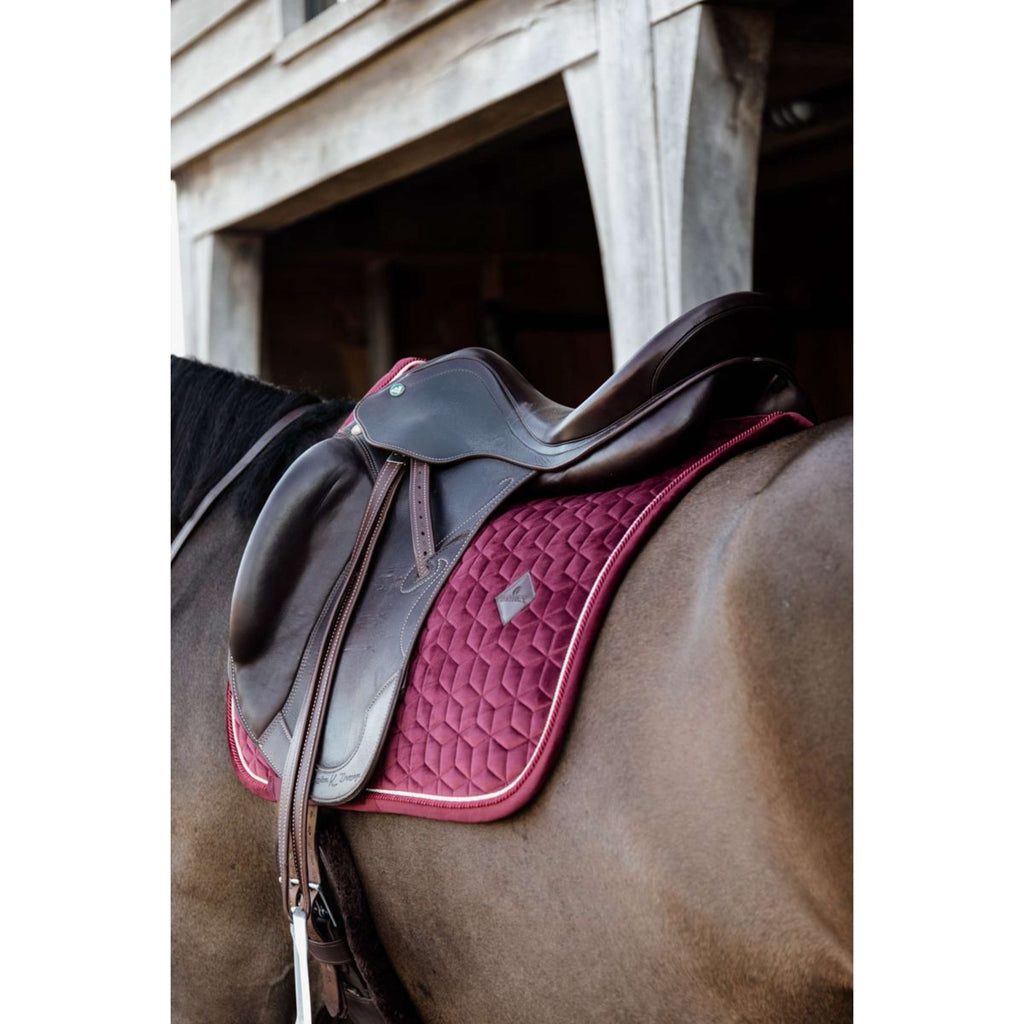 Kentucky Schabracke Velvet Dressur Bordeaux