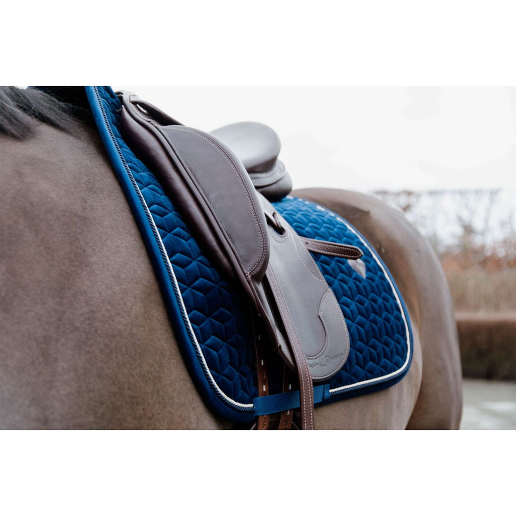 Kentucky Schabracke Basic Velvet Dressur Navy