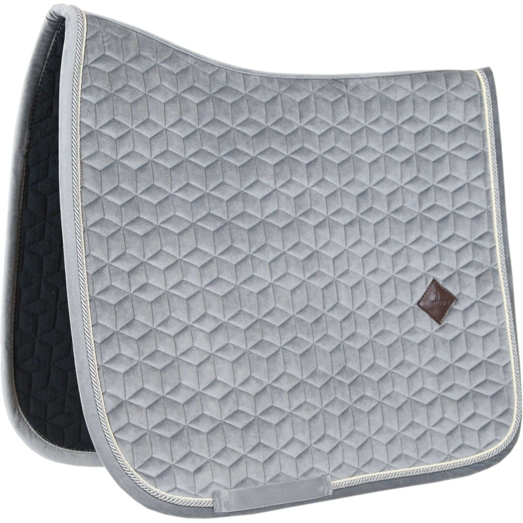 Kentucky Schabracke Basic Velvet Dressur Grau
