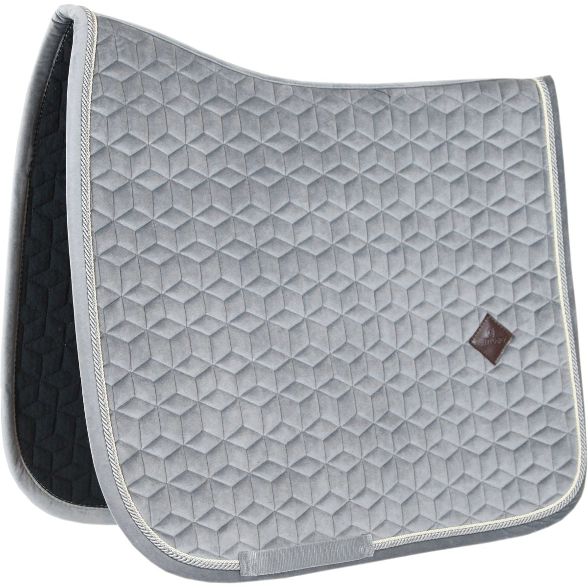 Kentucky Schabracke Basic Velvet Dressur Grau