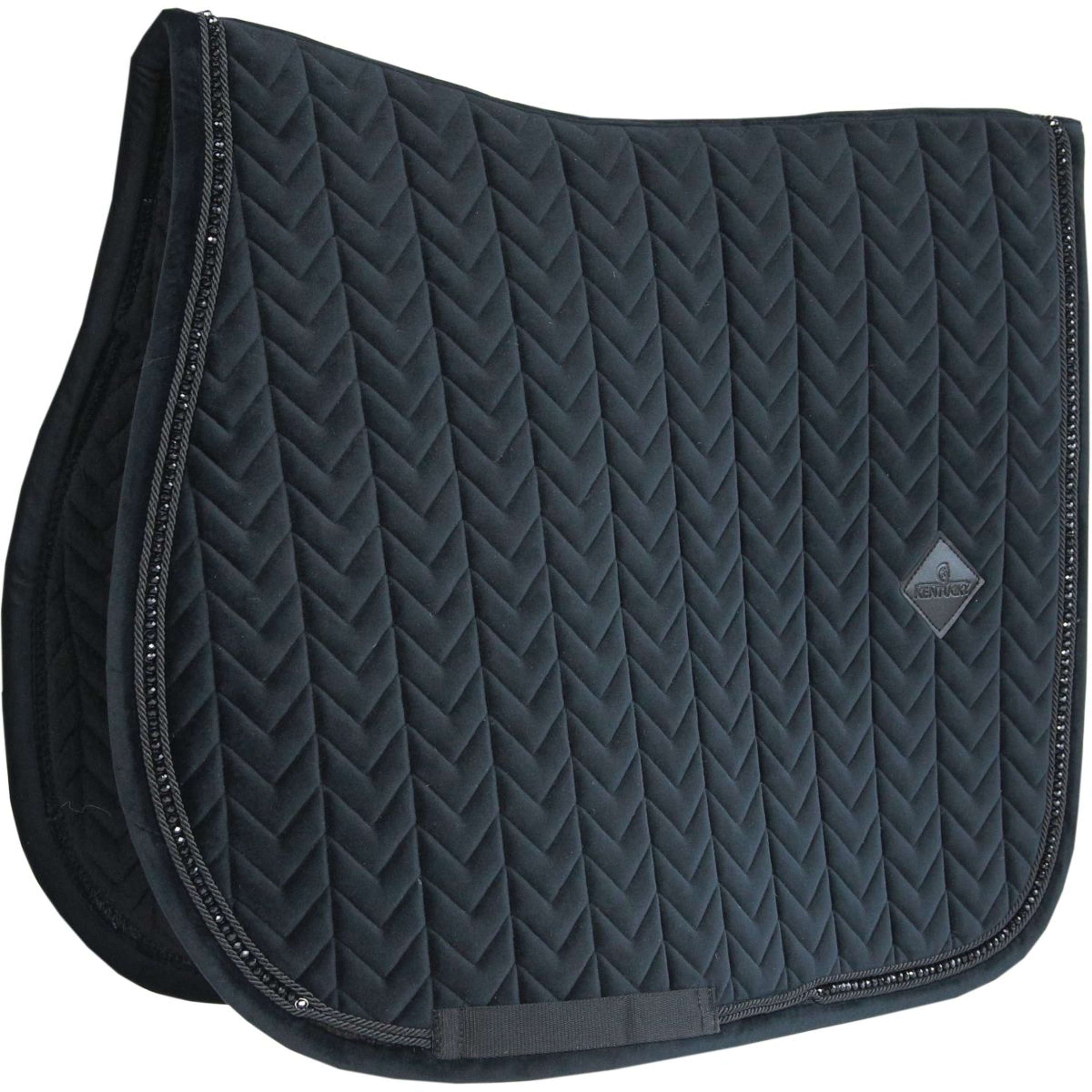Kentucky Schabracke Velvet Pearls Springen Schwarz