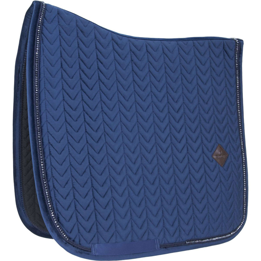 Kentucky Schabracke Velvet Pearls Dressur Navy Kentucky Schabracke Velvet Pearls Dressur Navy