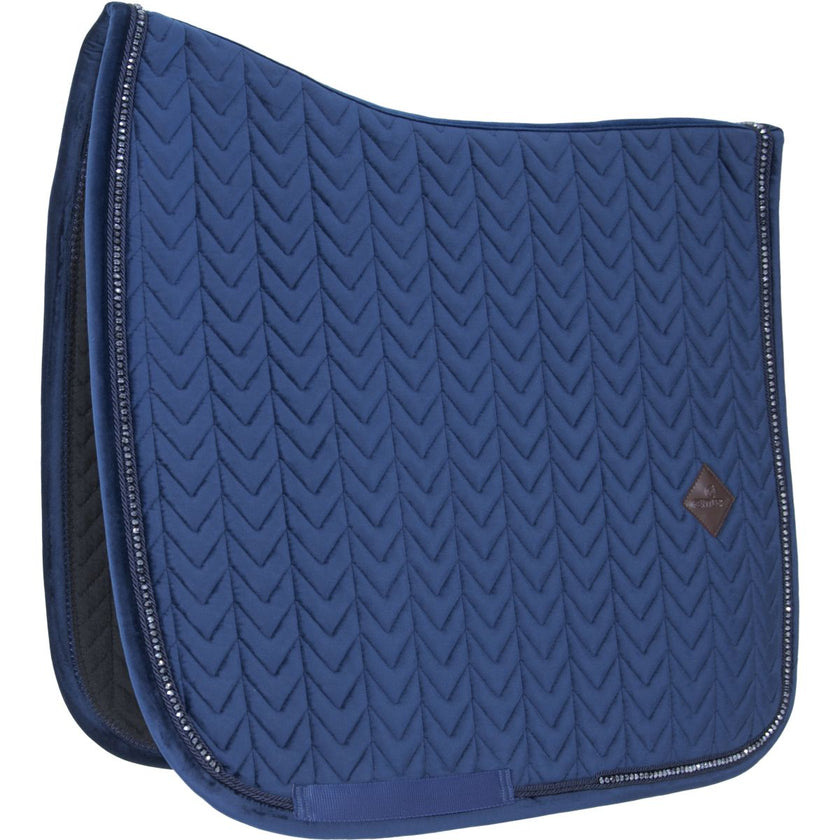 Kentucky Schabracke Velvet Pearls Dressur Navy