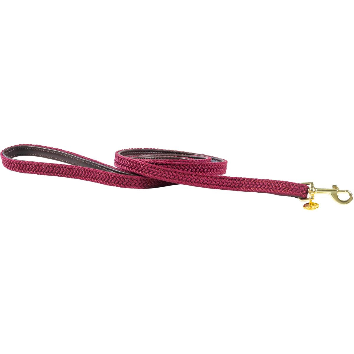 Kentucky Hundeleine Plaited Nylon Bordeaux