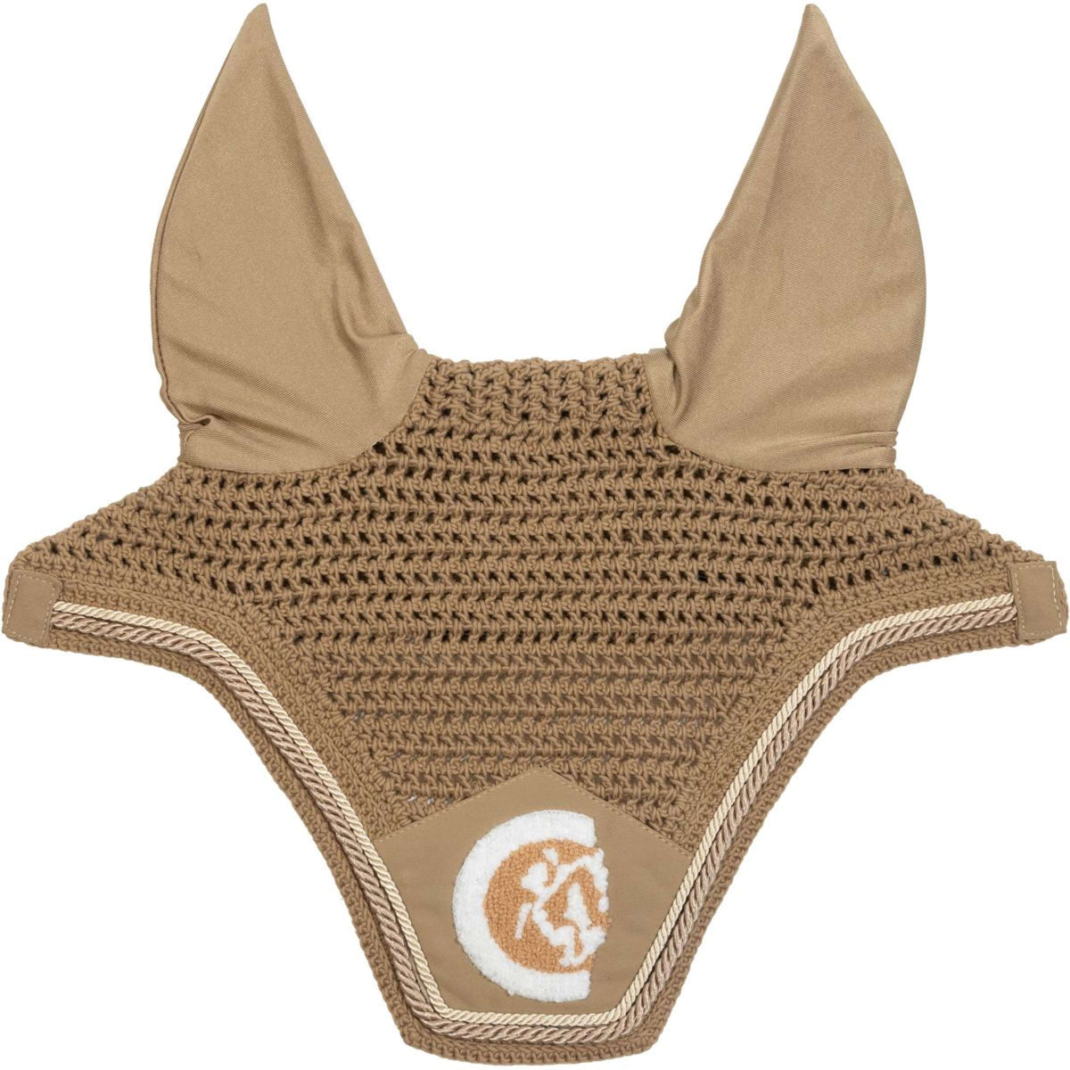 Kentucky Fliegenhaube Wellington Soundless 3D Logo Rope Beige