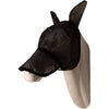 Kentucky Fliegenmaske Heart mit Ohren und Nase Schwarz