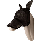 Kentucky Fliegenmaske Heart mit Ohren und Nase Schwarz