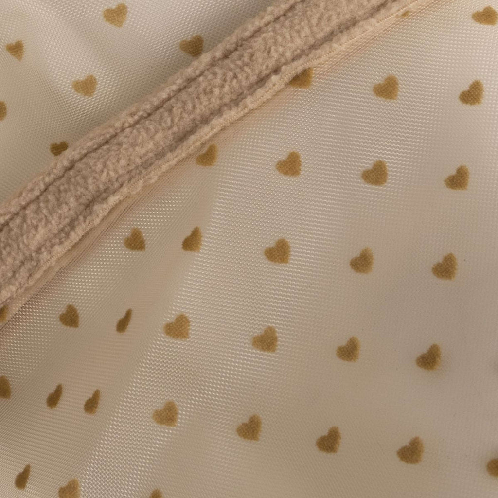 Kentucky Fliegenmaske Heart mit Ohren und Nase Beige