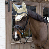 Kentucky Fliegenhaube Wellington Velvet Horse Printing Beige
