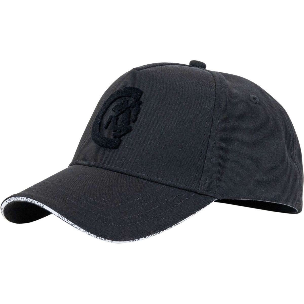 Kentucky Baseball Cap 3D Logo Schwarz