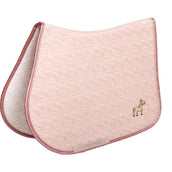 Kentucky Horsewear Schabracke Unicorn Head Glitter Springen Soft Rose