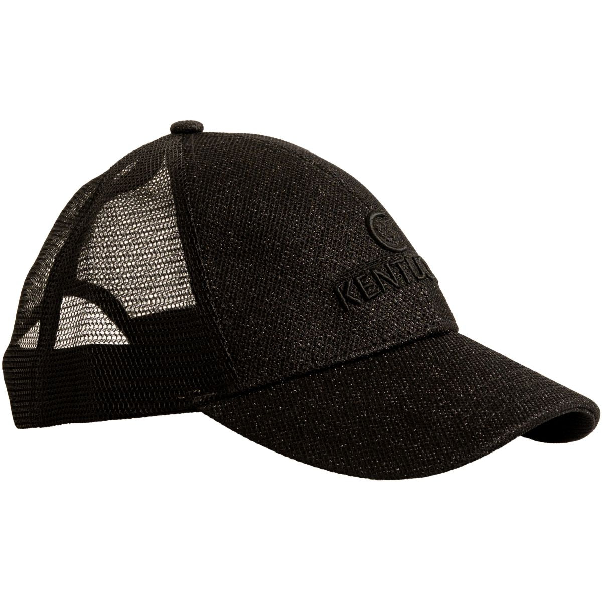 Kentucky Trucker Cap Glitter Schwarz