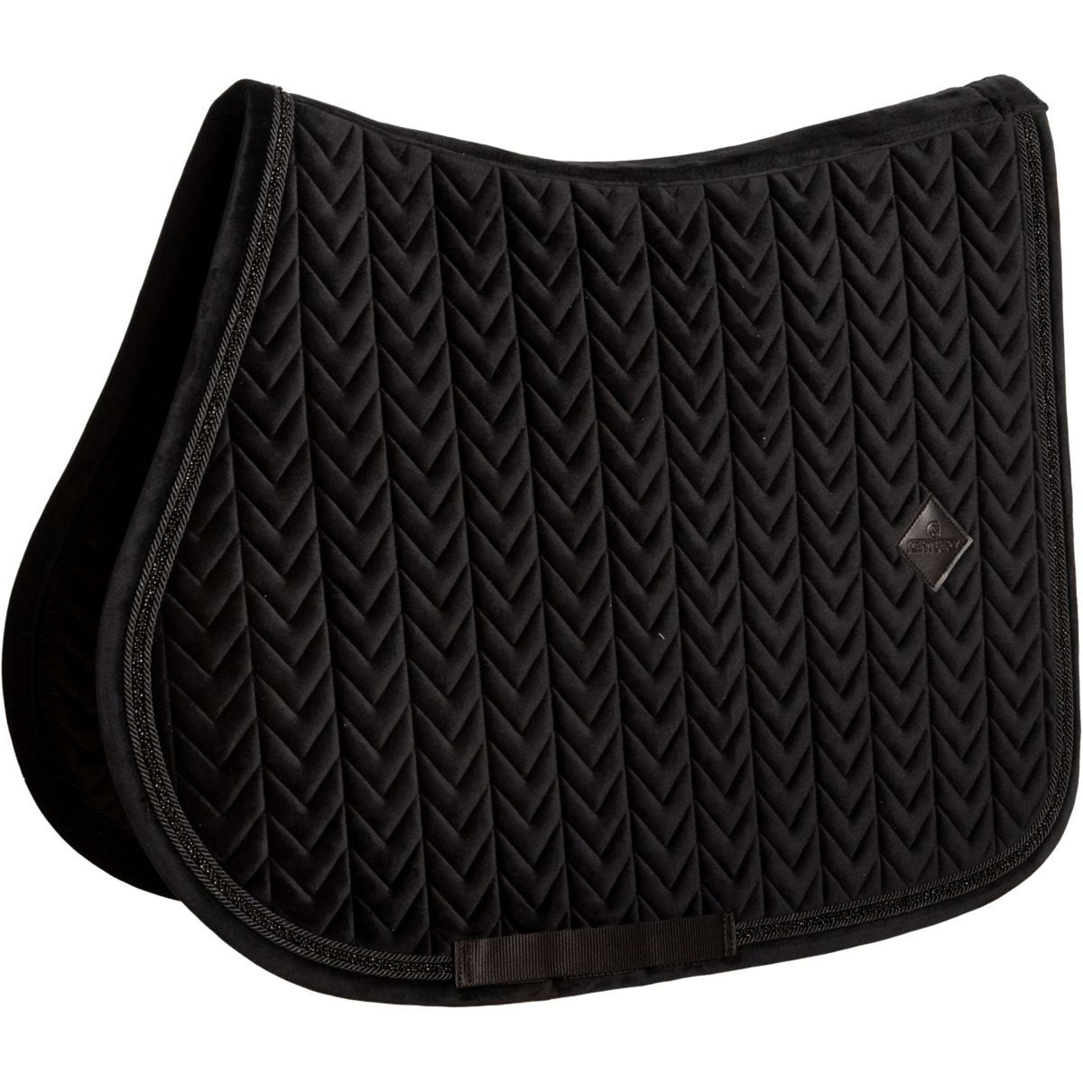 Kentucky Schabracke Velvet Mini Pearls Springen Schwarz