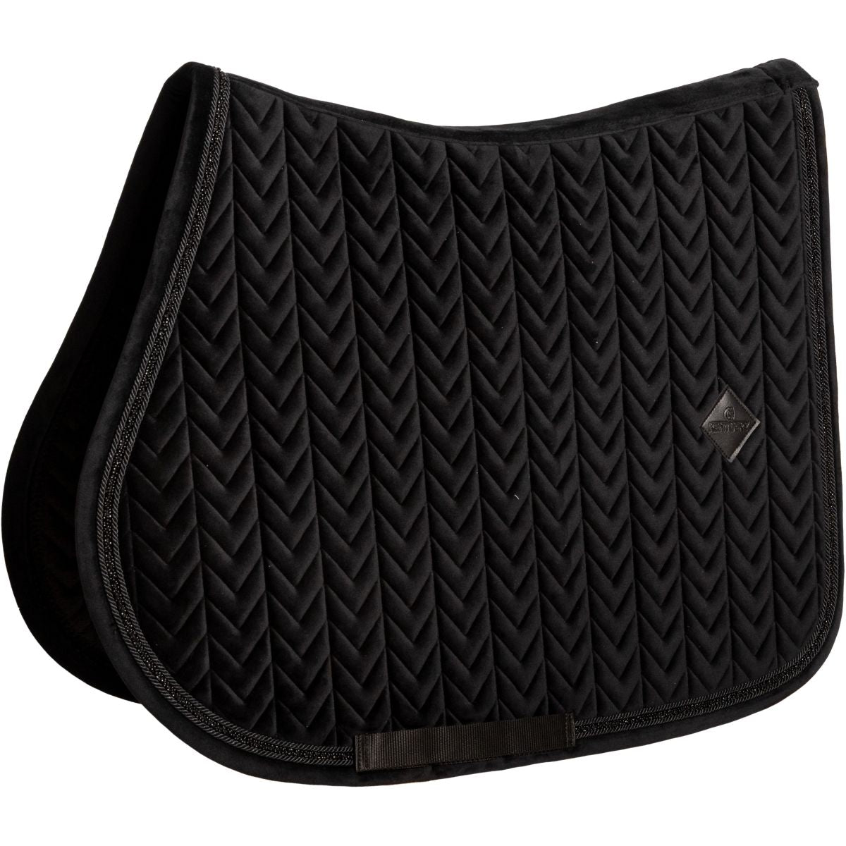 Kentucky Schabracke Velvet Mini Pearls Springen Schwarz