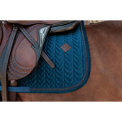 Kentucky Schabracke Velvet Mini Pearls Springen Navy
