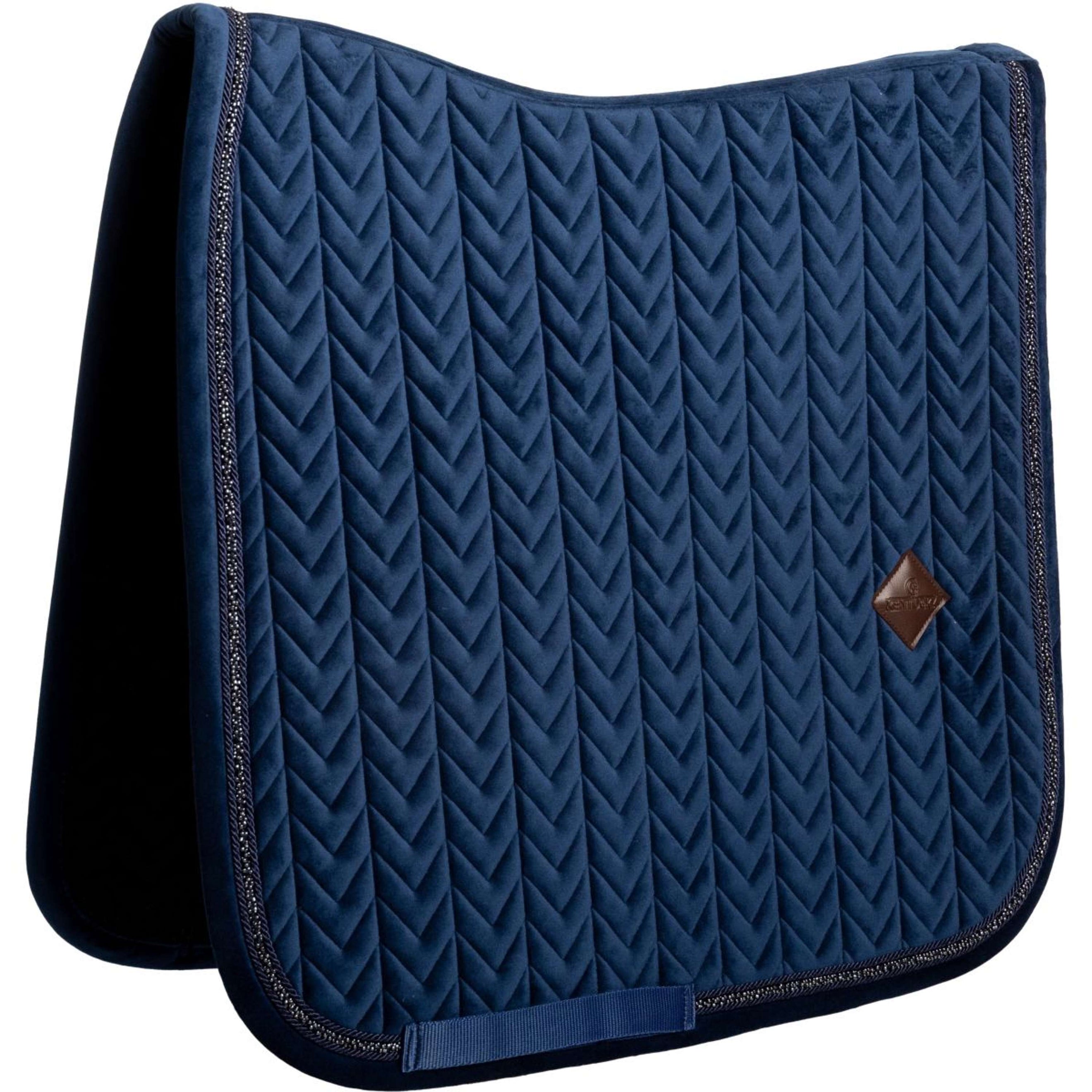 Kentucky Schabracke Velvet Mini Pearls Dressur Navy Kentucky Schabracke Velvet Mini Pearls Dressur Navy