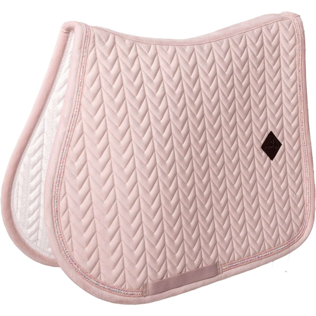 Kentucky Schabracke Velvet Mini Pearls Springen Old Rose