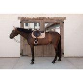 Kentucky Schabracke Velvet Mini Pearls Springen Beige