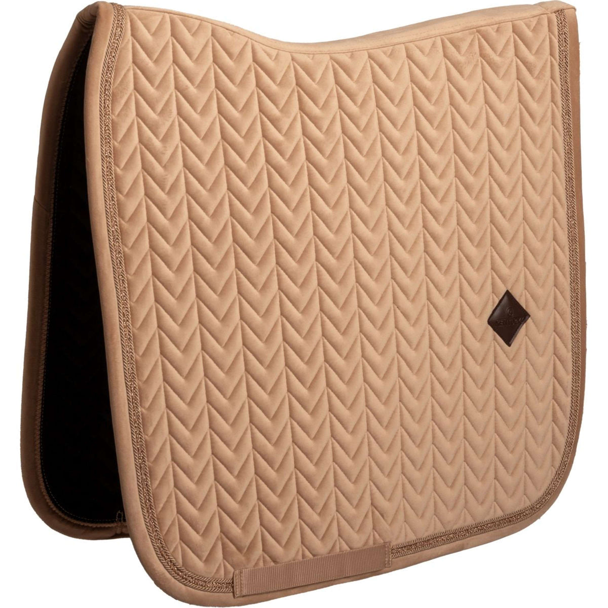 Kentucky Schabracke Velvet Mini Pearls Dressur Beige