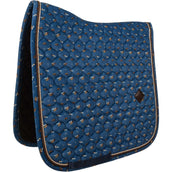 Kentucky Schabracke Velvet Horse Printing Dressur Navy