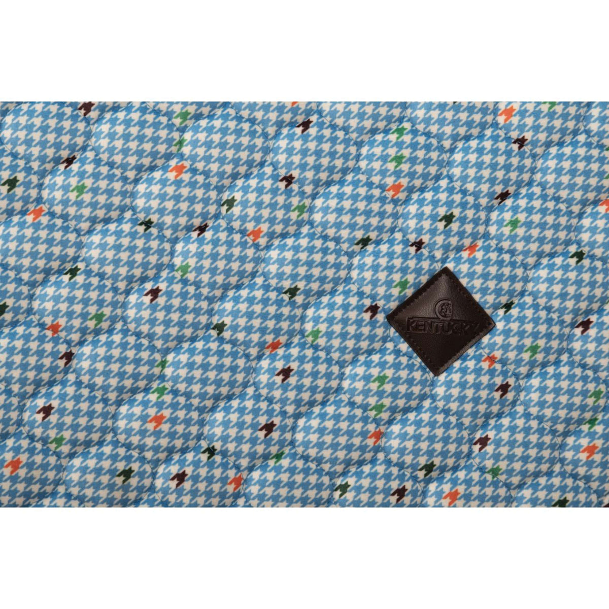 Kentucky Schabracke Velvet Pied De Poule Dressur Navy