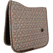 Kentucky Schabracke Velvet Pied De Poule Dressur Braun