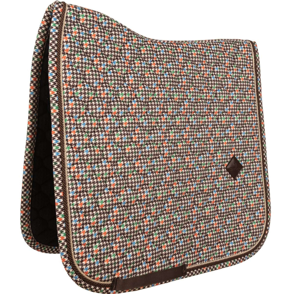 Kentucky Schabracke Velvet Pied De Poule Dressur Braun