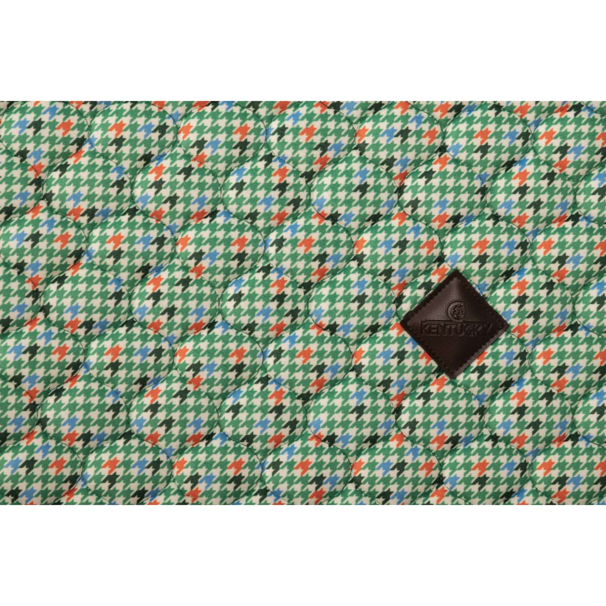 Kentucky Schabracke Velvet Pied De Poule Dressur Hellgrün