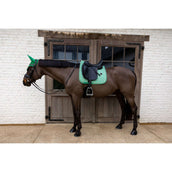 Kentucky Schabracke Velvet Pied De Poule Dressur Hellgrün