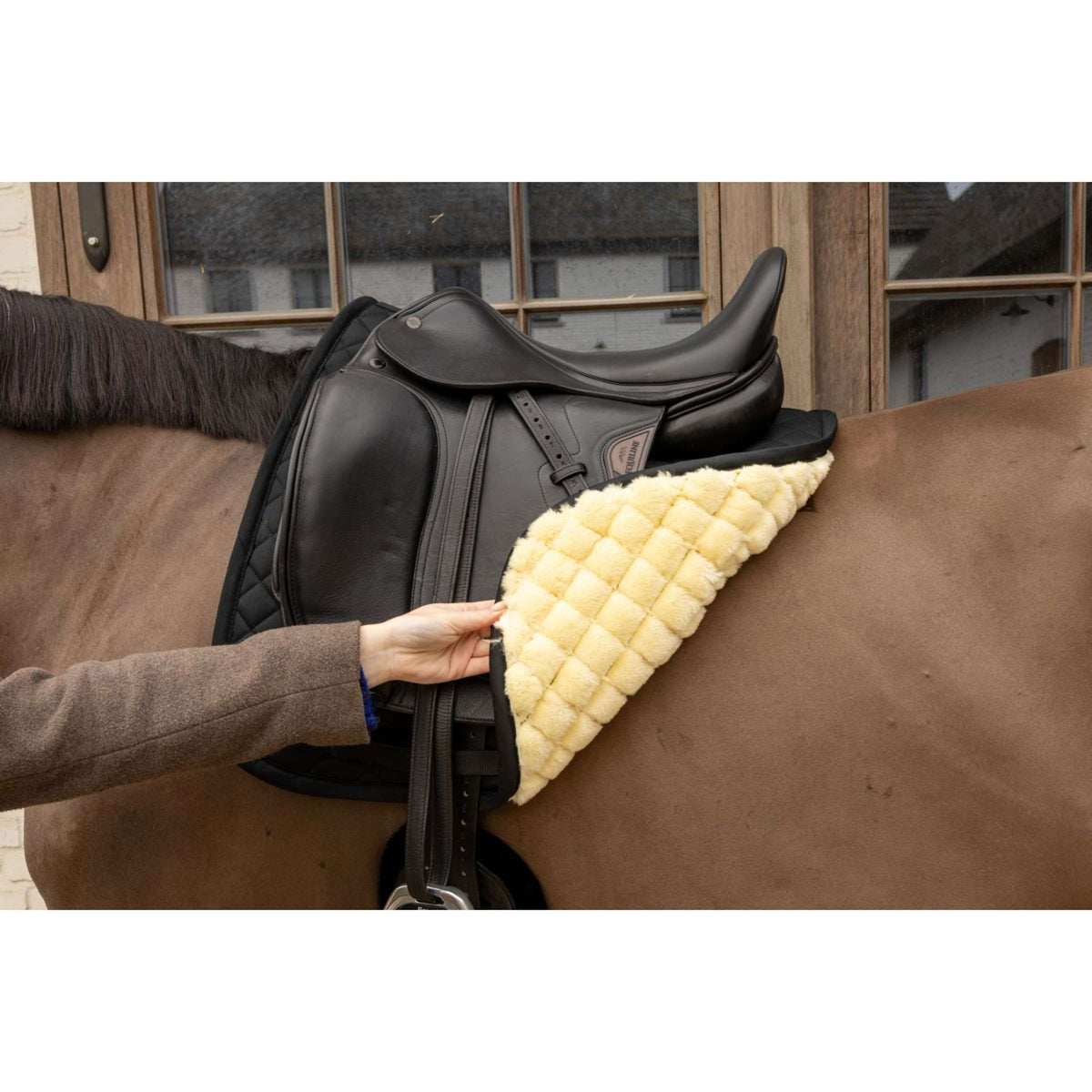 Kentucky Schabracke Skin Friendly Diamond Dressur Schwarz