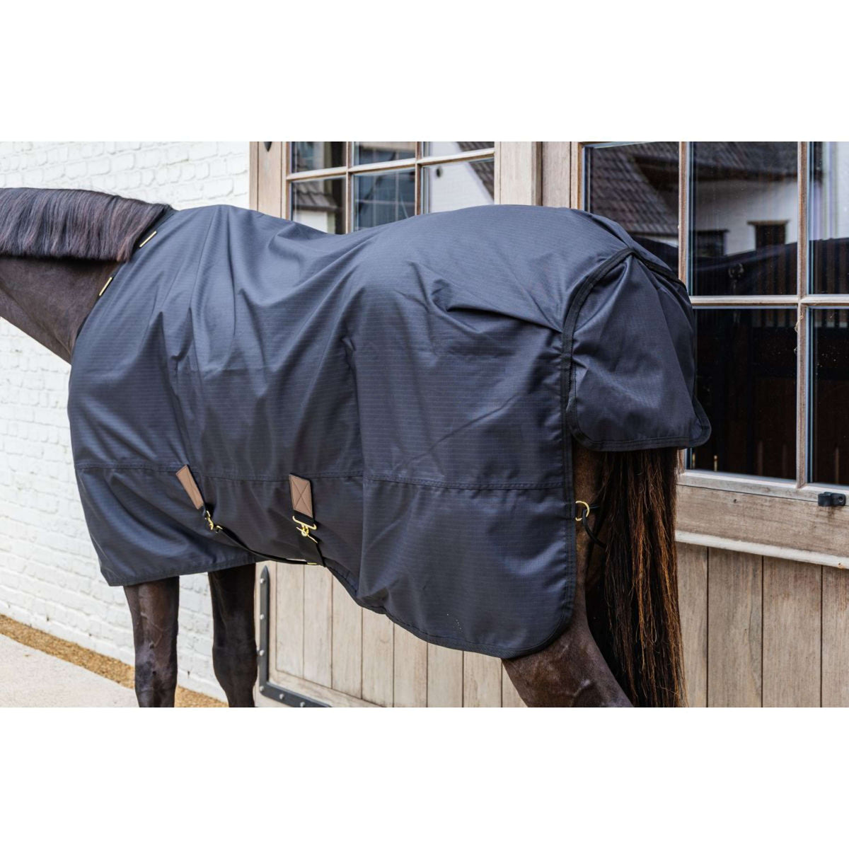 Kentucky Turnout Rug All Weather Waterproof Classic 150g Schwarz