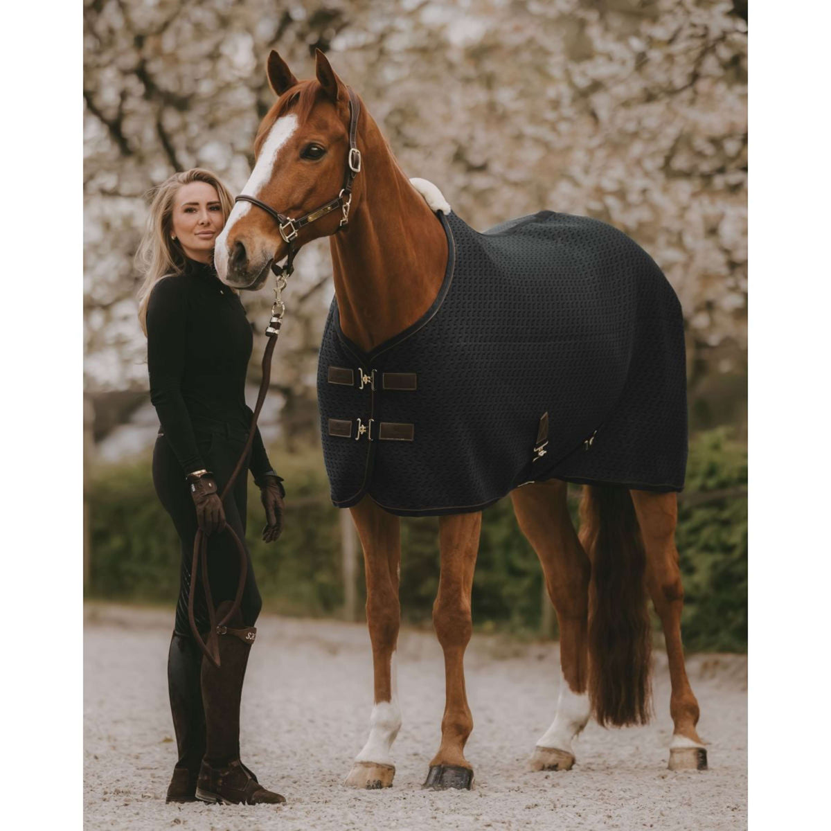 Kentucky Abschwitzdecke 4D Spacer Navy