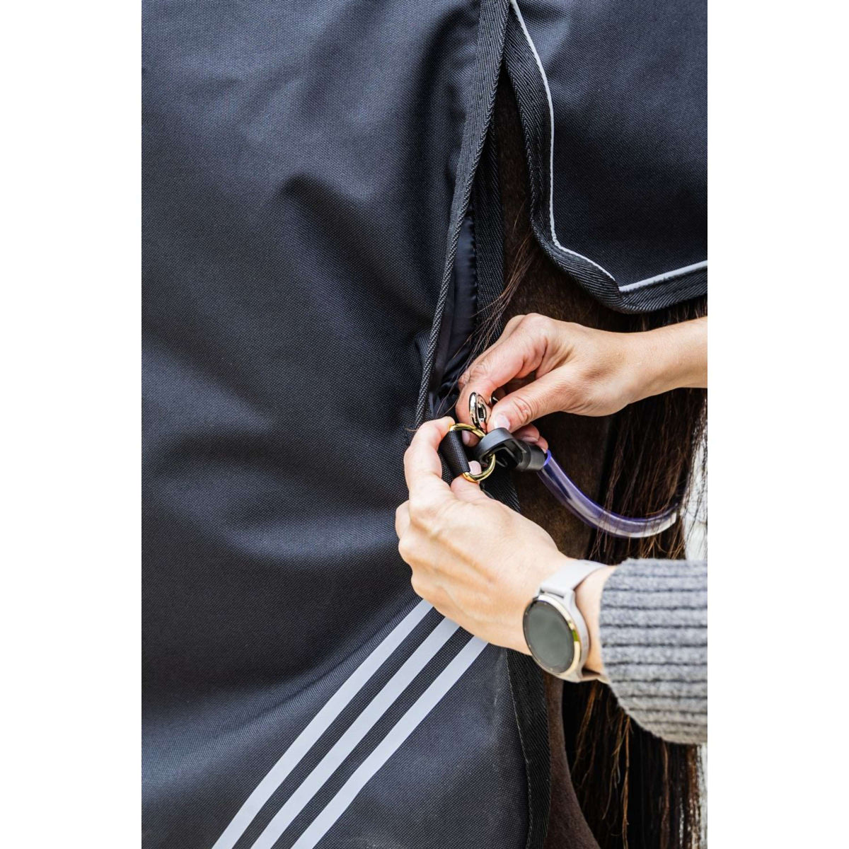 Kentucky Turnout Rug All Weather Comfort Waterproof 0g Schwarz