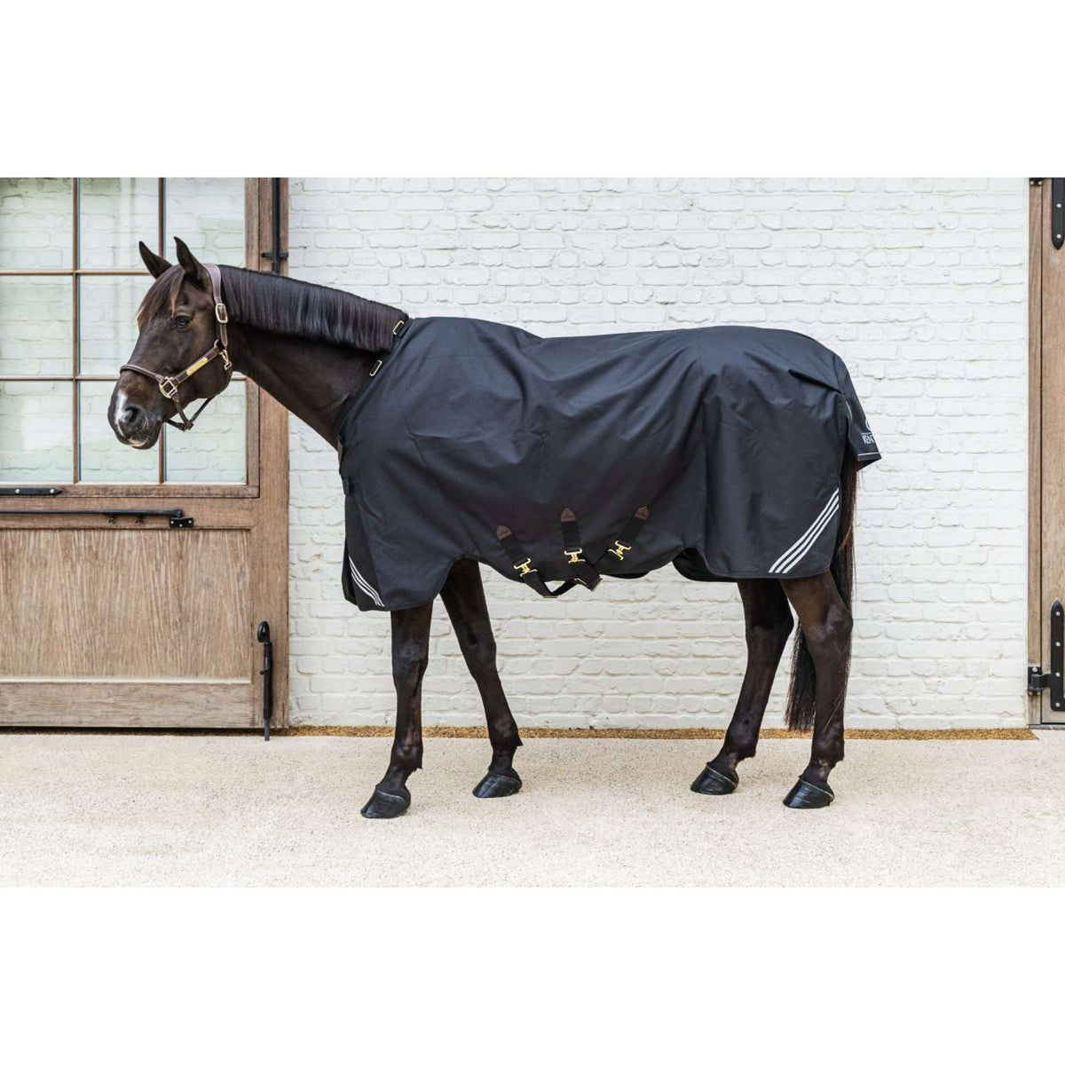 Kentucky Turnout Rug All Weather Comfort Waterproof 0g Schwarz