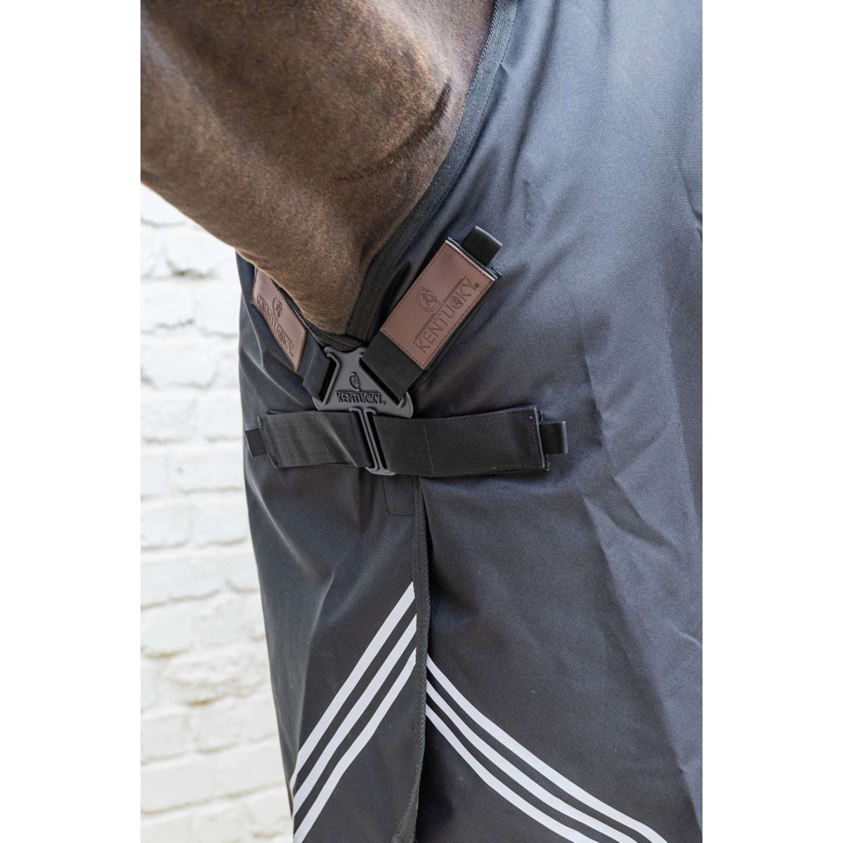 Kentucky Turnout Rug All Weather Comfort Waterproof 0g Schwarz