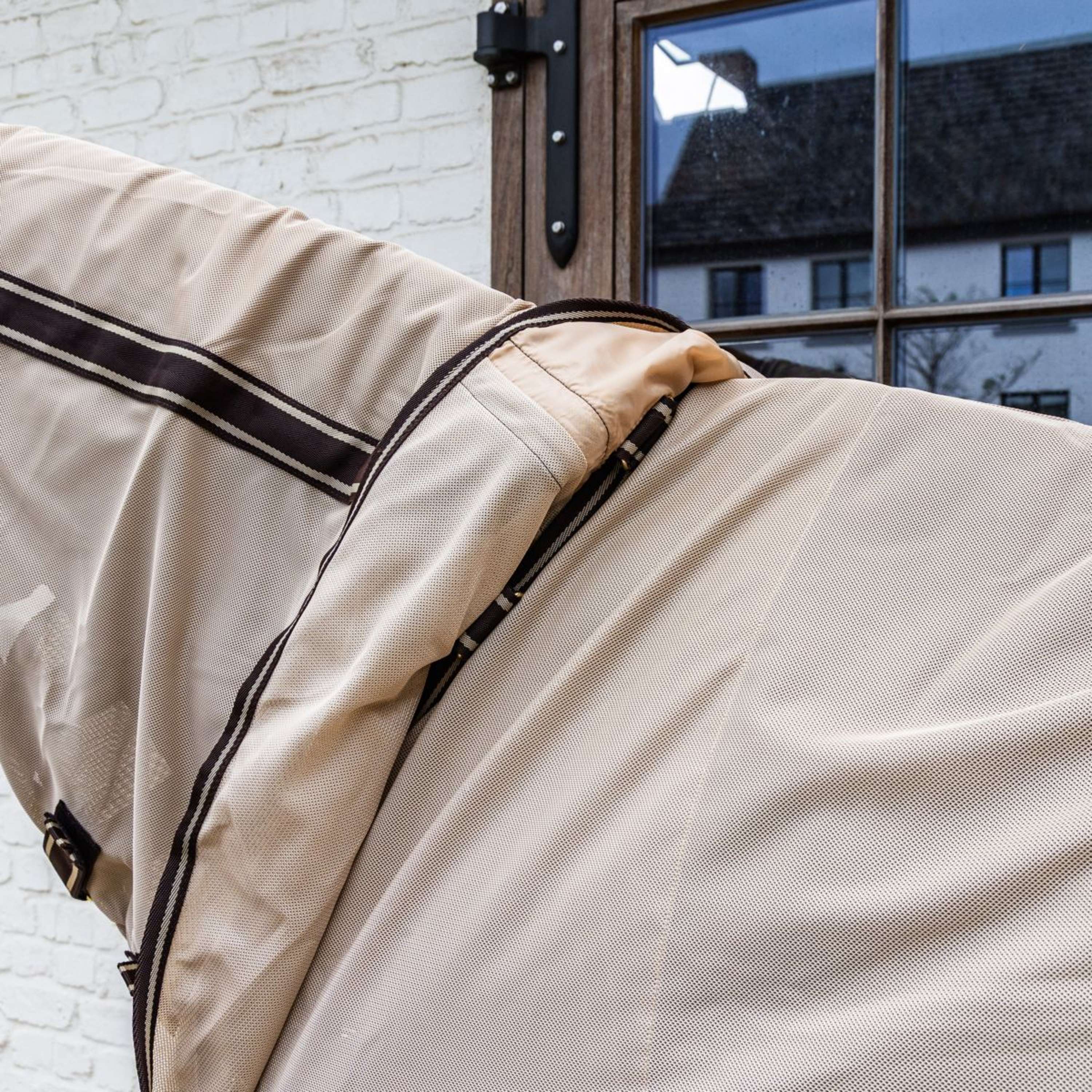 Kentucky Fliegendecke Comfort Mesh Beige/Braun