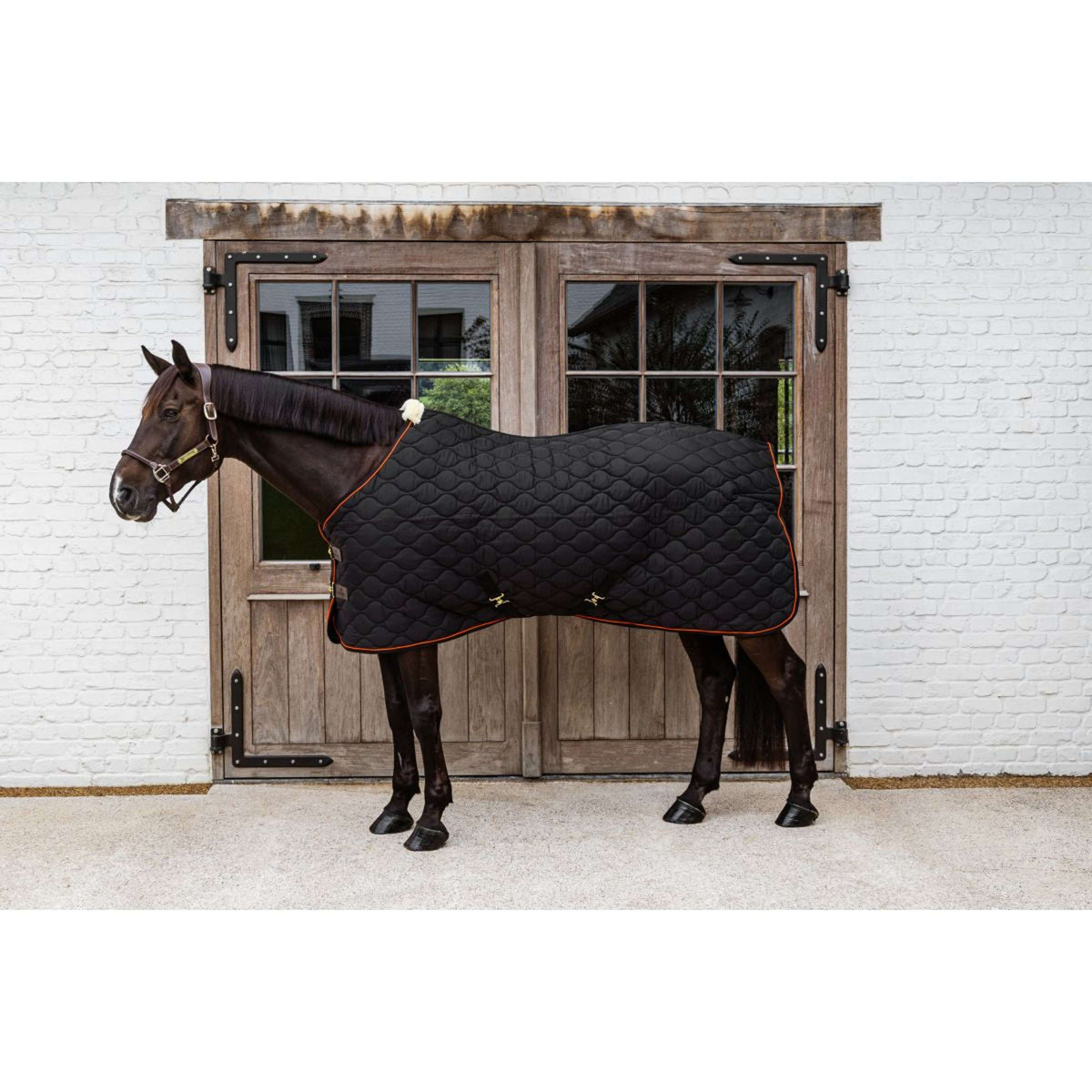 Kentucky Stalldecke Wave Schwarz